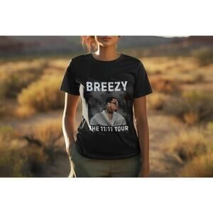 Chris Brown Pop Music Concert Fan Gift Retro Graphic Unisex T-Shirt